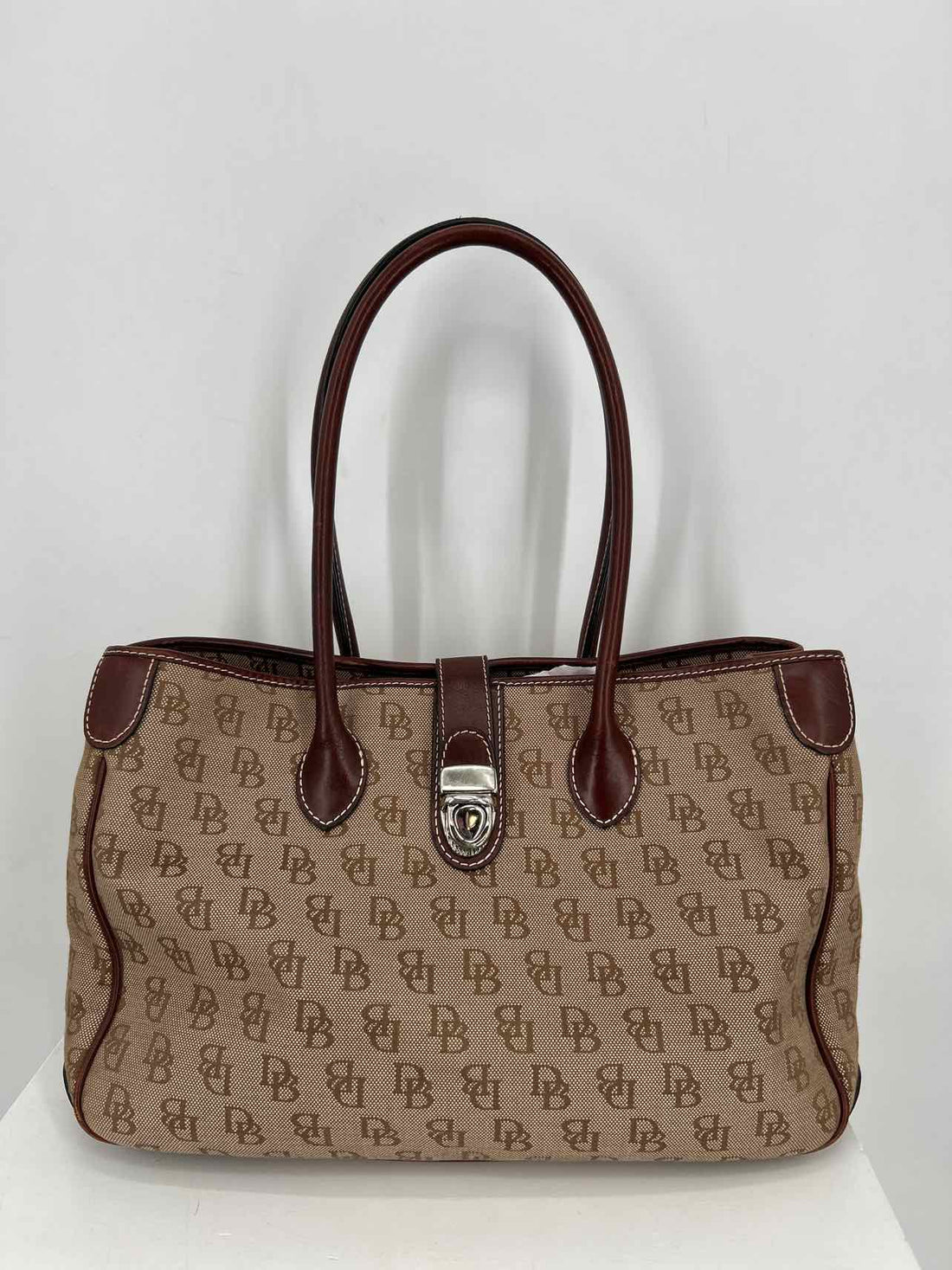 Dooney & Bourke Brown Canvas Purse