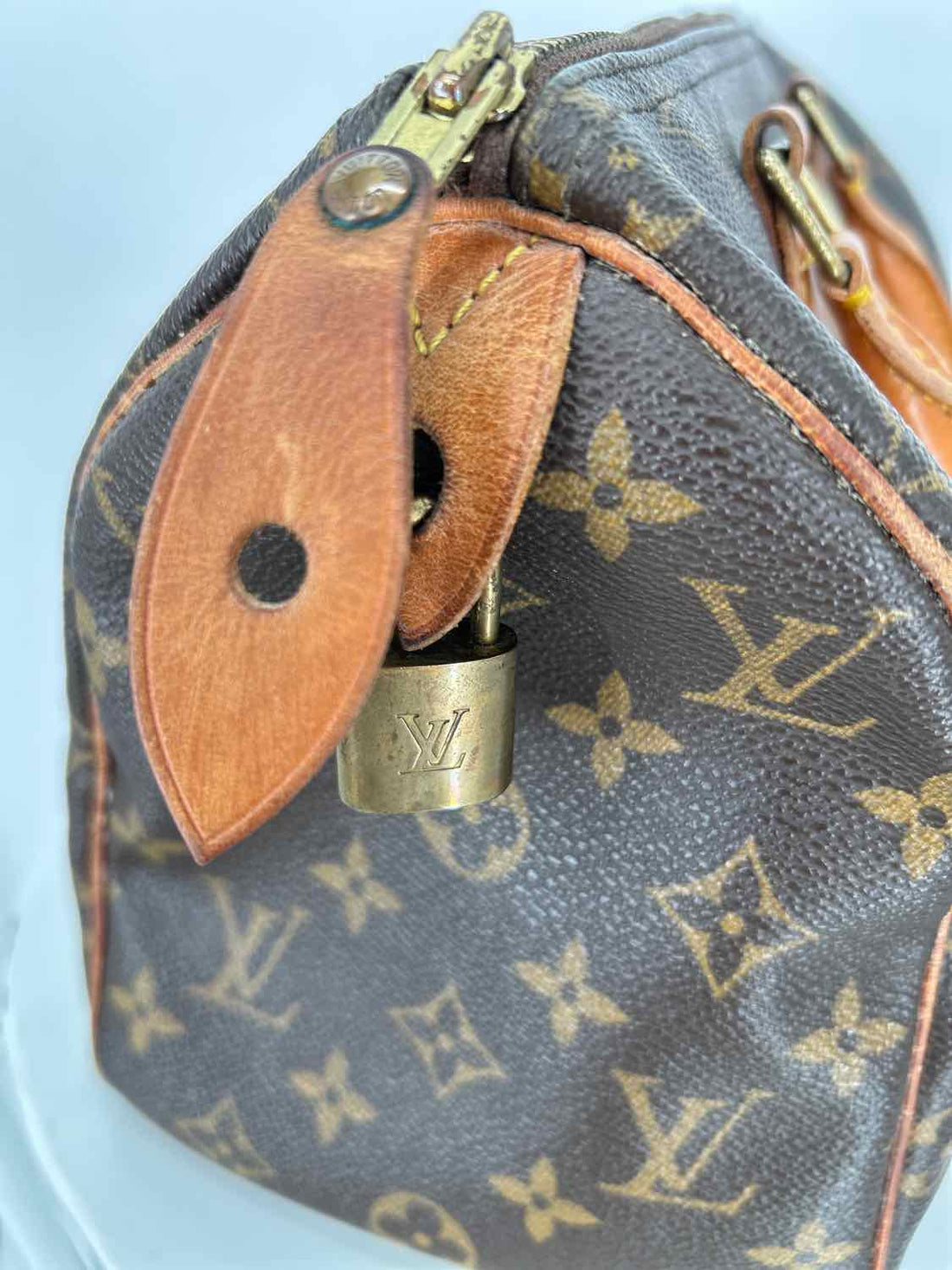 Louis Vuitton Speedy 25 Brown Monogram Tote