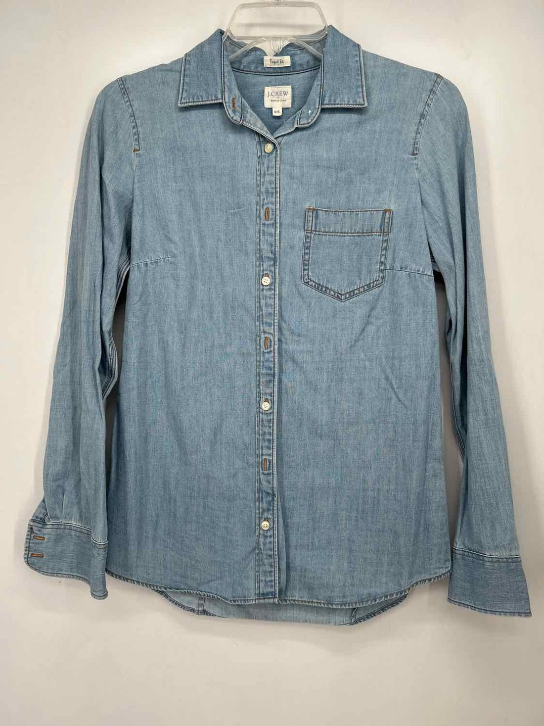 J Crew Size XS Denim Long Sleeve