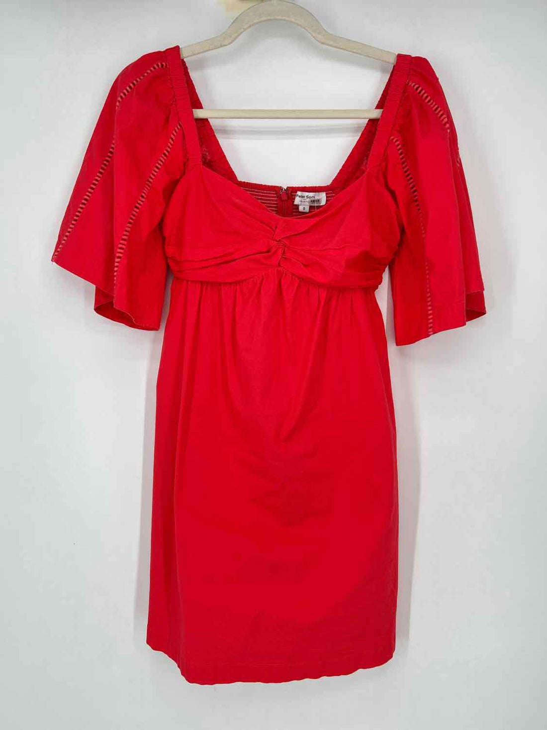 Peter Som Size 0 Red Dress