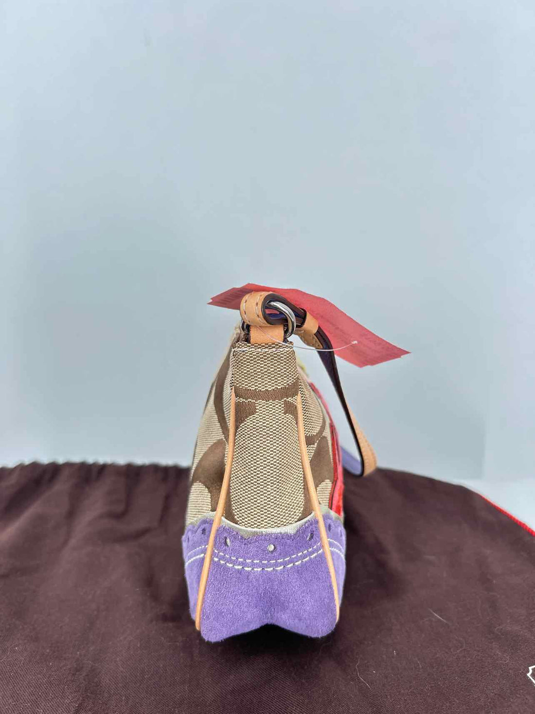 Coach Brown Canvas & Leather Good Purse