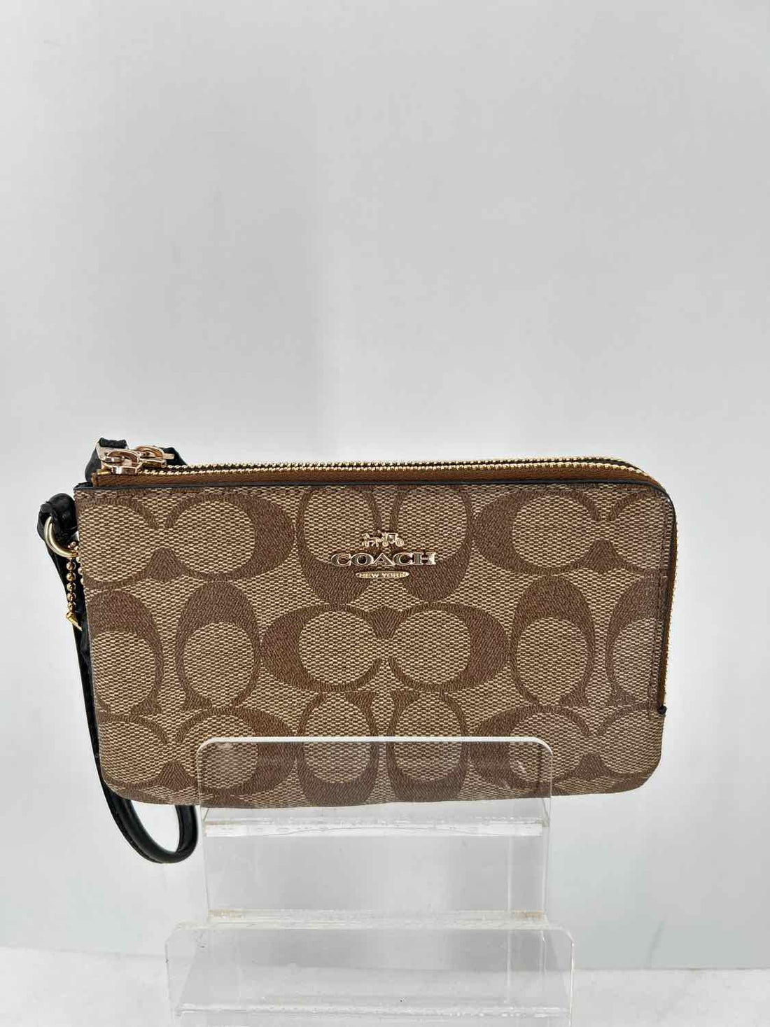 Coach Brown Canvas Wallet