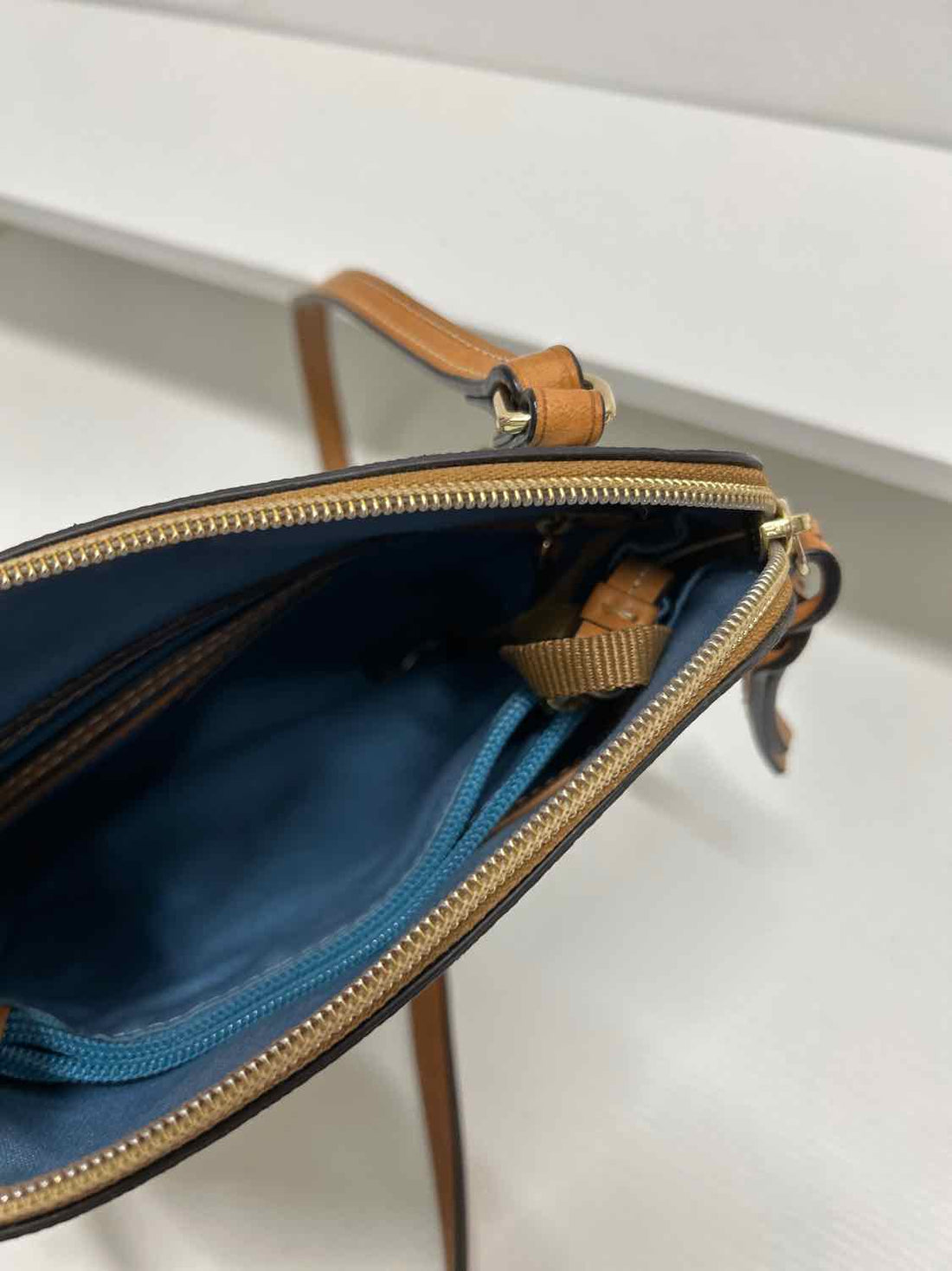 Dooney & Bourke Palm Leaves Leather Crossbody
