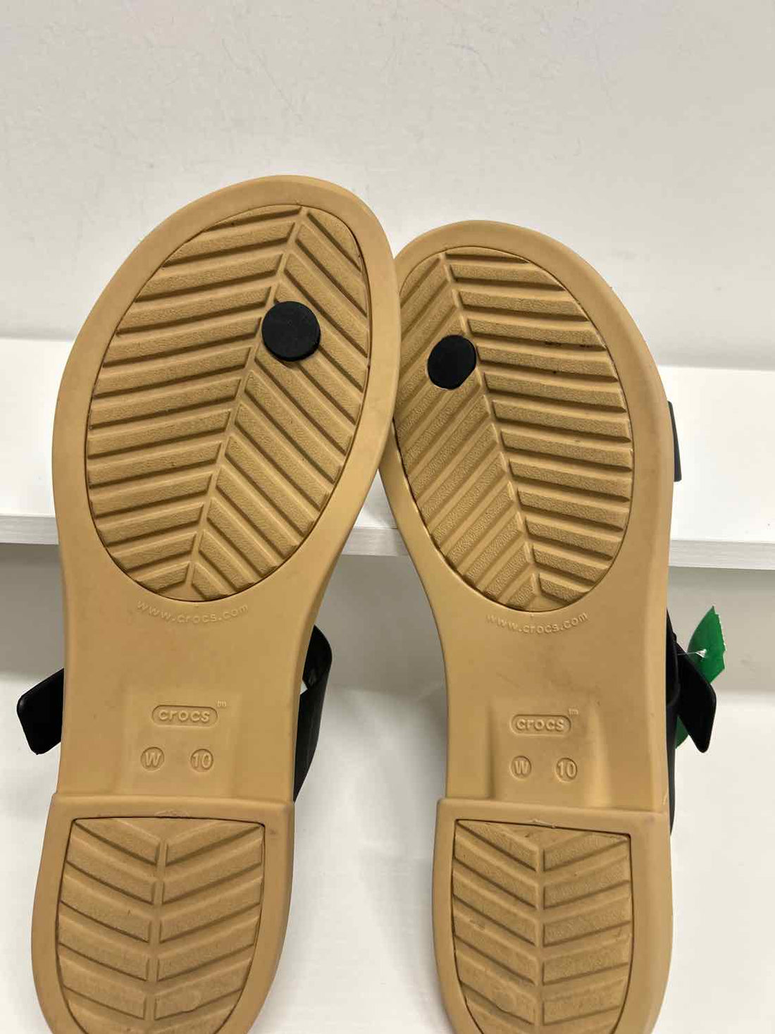 Crocs Women Size 10 Black Sandals