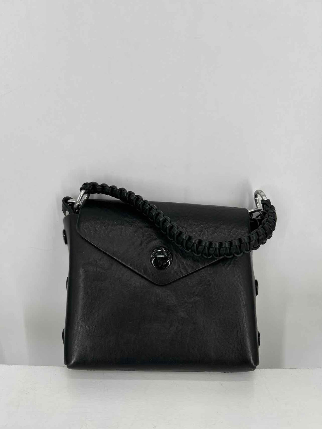 Rag & Bone Black Leather Pre Owned Crossbody