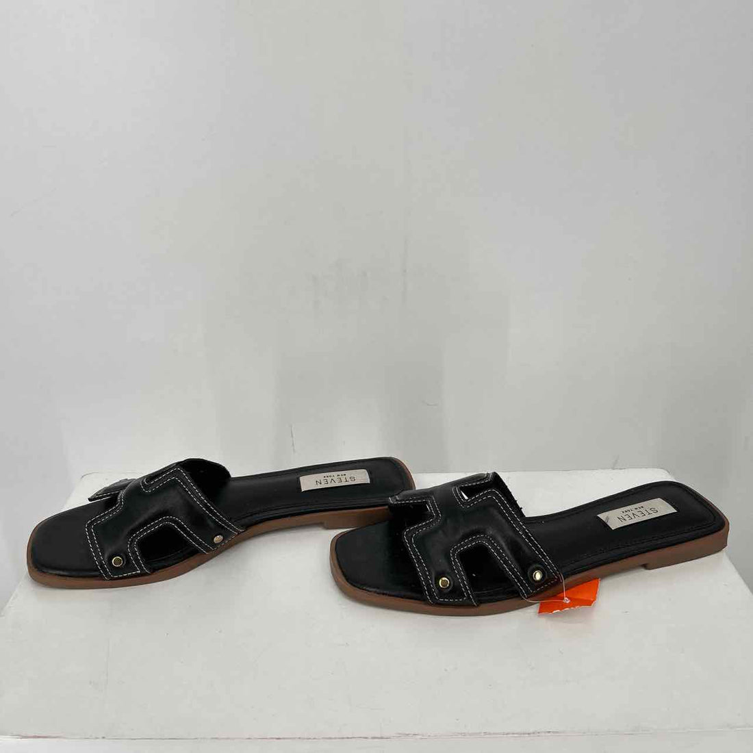 Steven Women Size 7 Black Sandals
