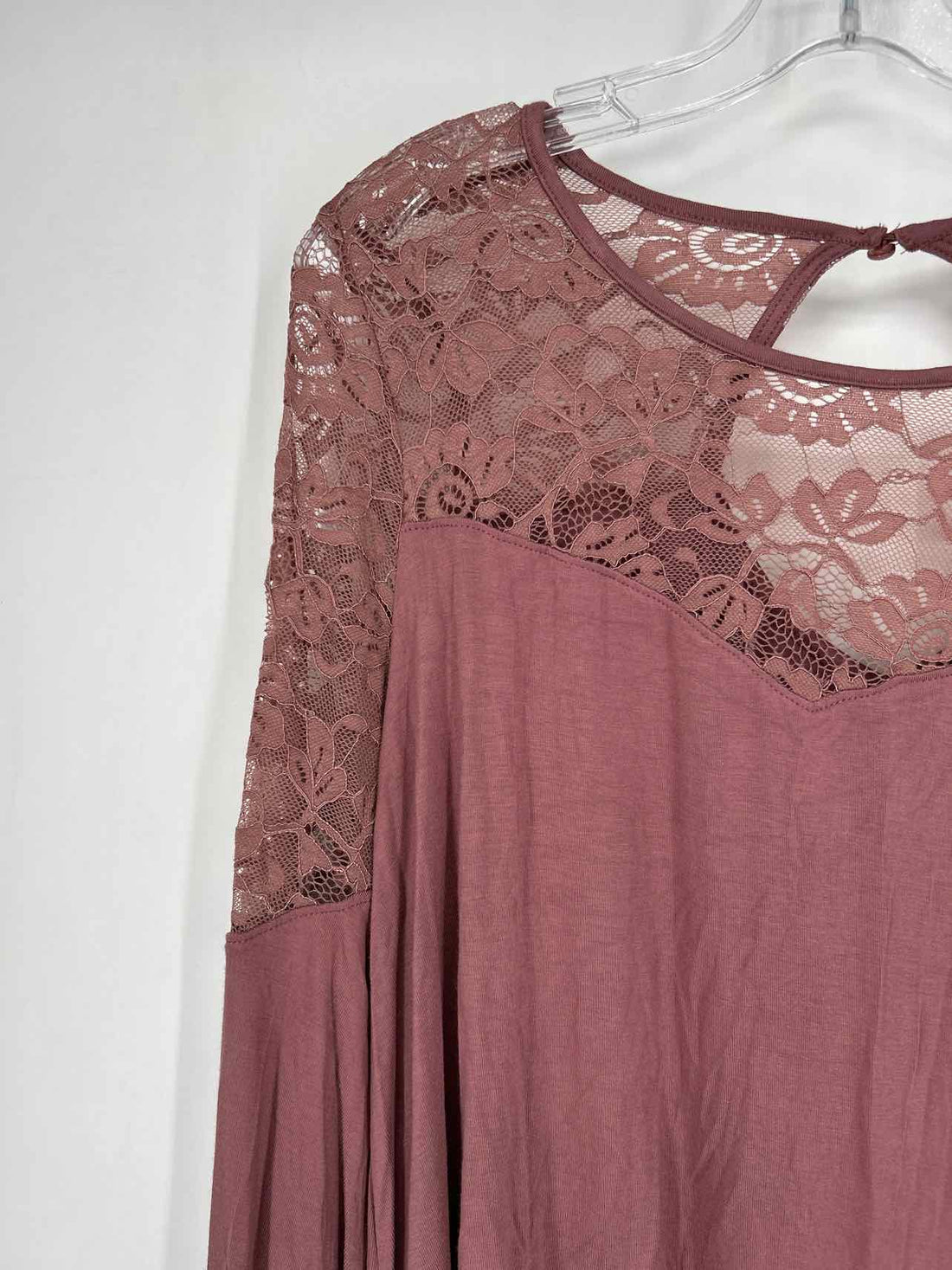 Torrid Size L Rose Lace Long Sleeve