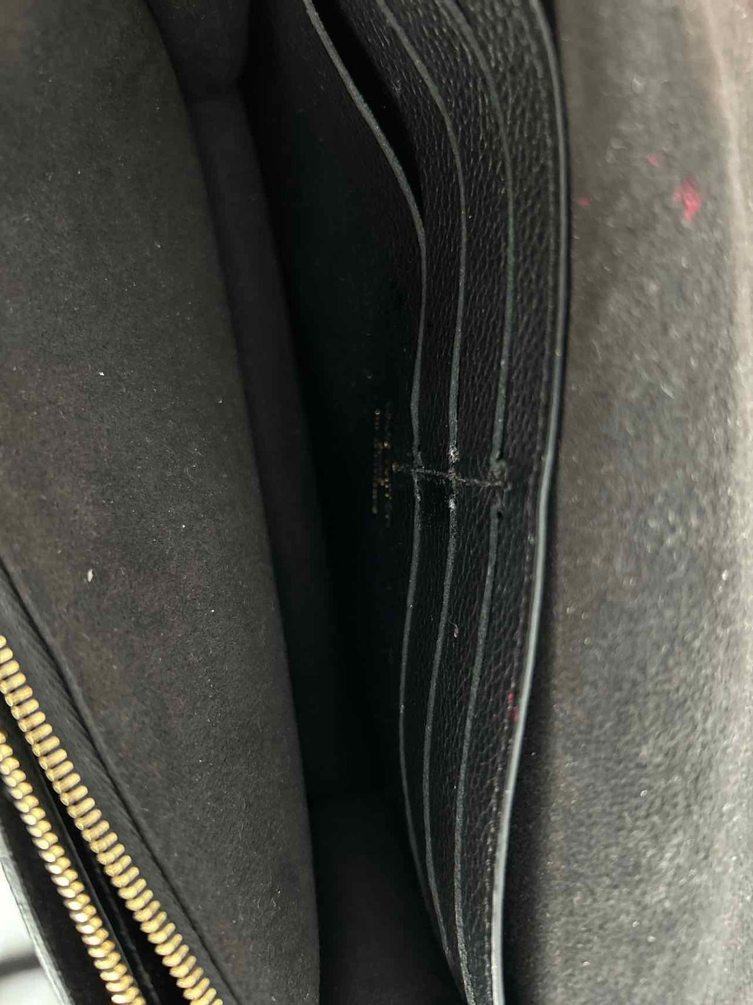 Louis Vuitton Vavin Woc Empreinte Black Leather Like New LUXURY