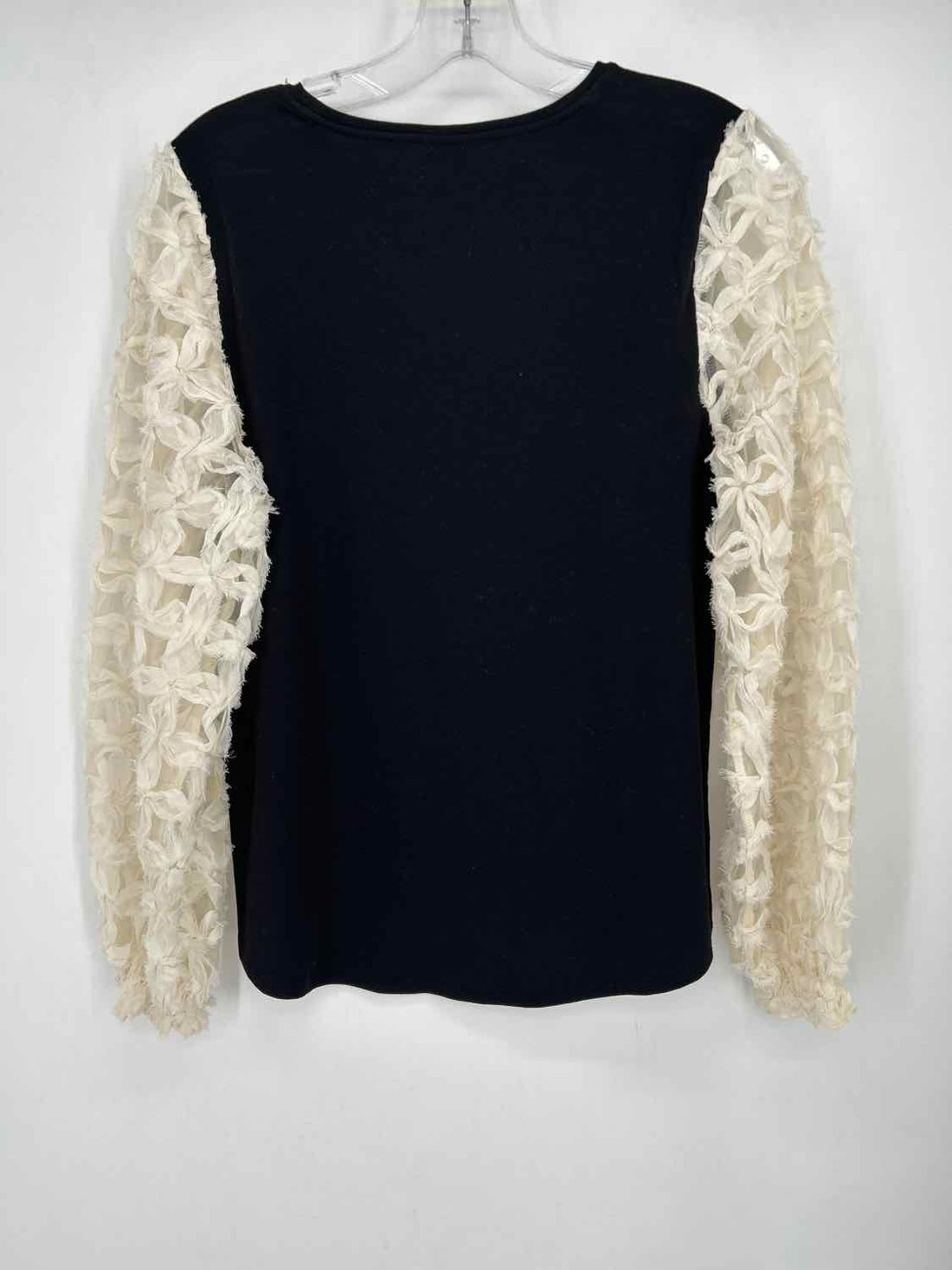 Chicos Size 1(M) Black Long Sleeve