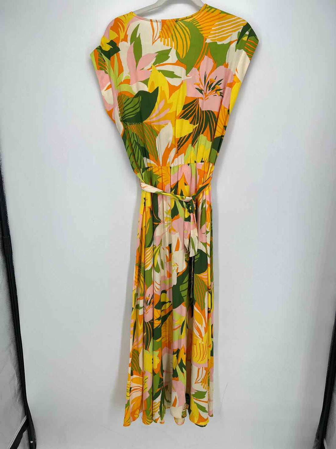 MSK Size L Green Orange & Yellow NWT Maxi