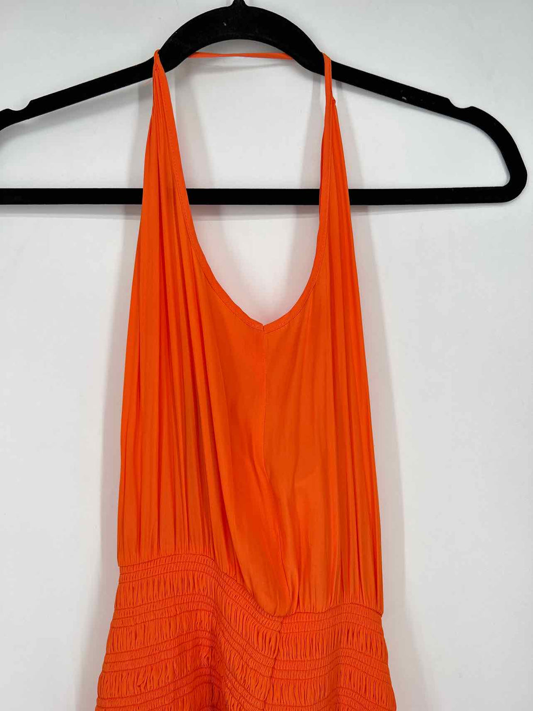 Ramy Brook Size S Orange One Shoulder Dress