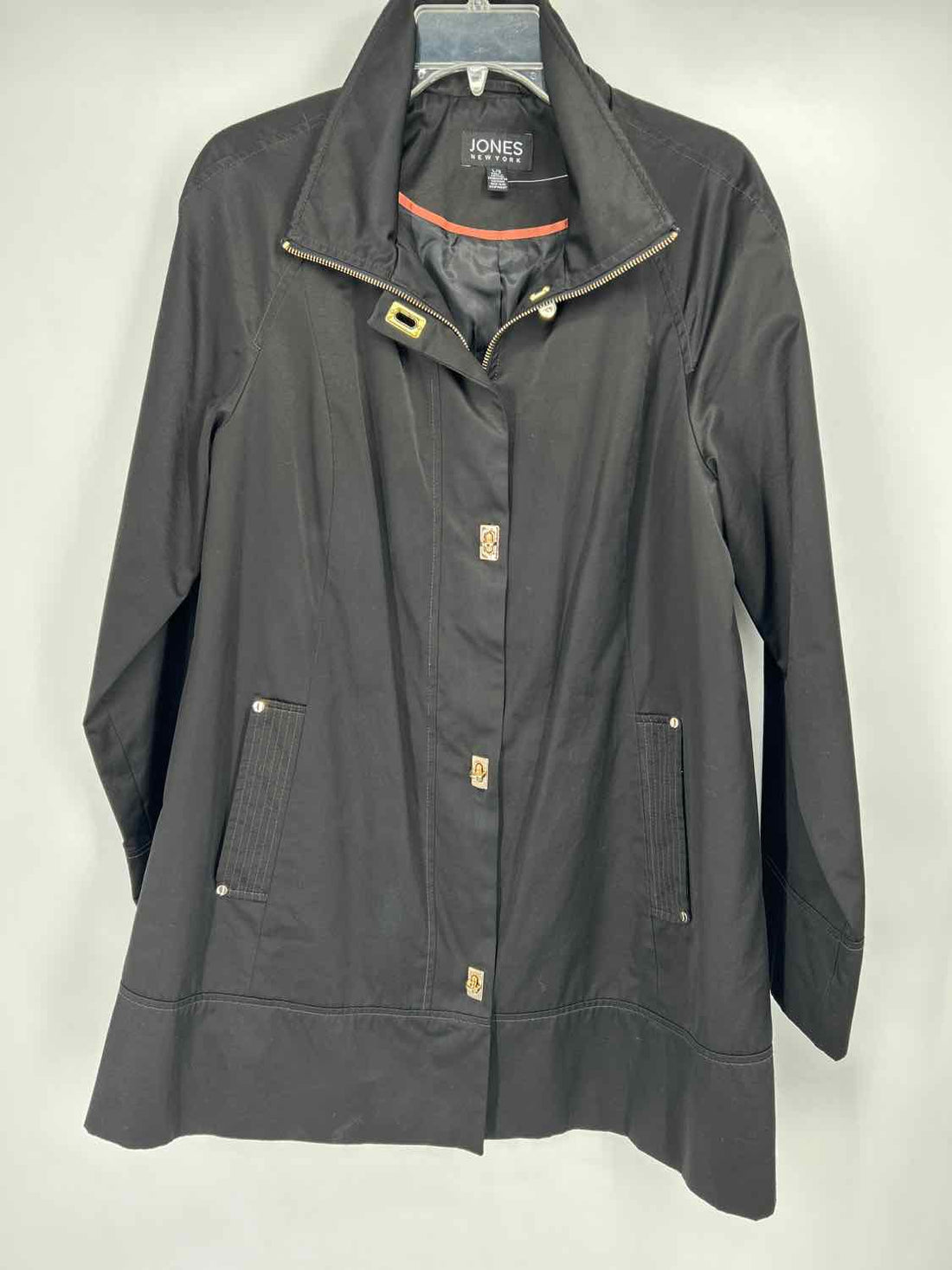 Jones New York Size L Black Coat