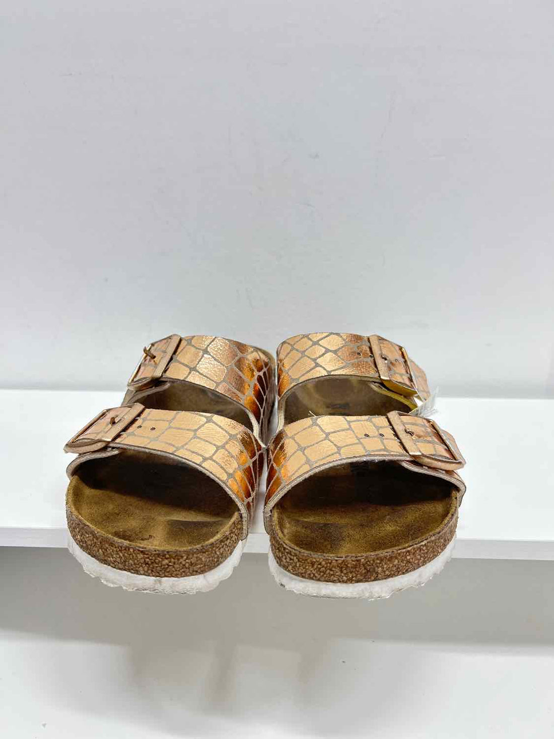 Birkenstock Women Size 38 (7.5-8) Rose Gold Sandals