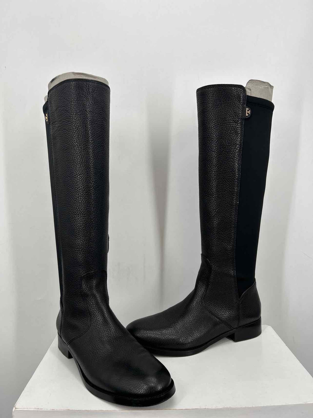 Tory Burch Women Size 8.5 Black Riding Boot