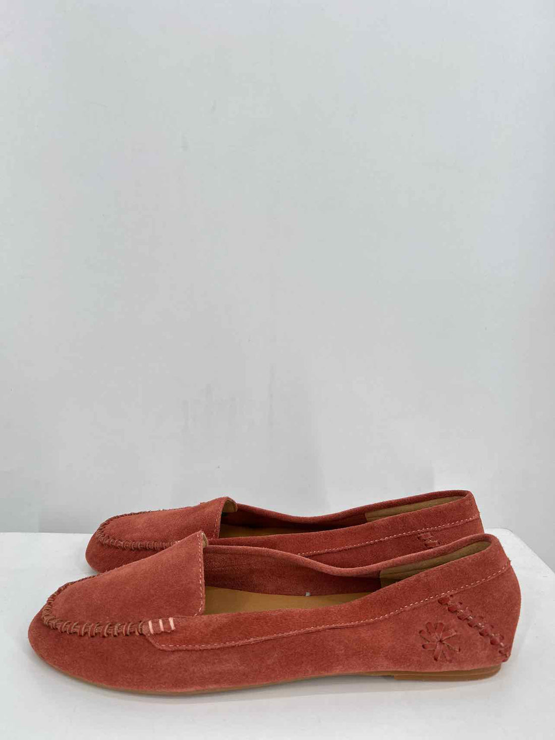 Jack Rogers Women Size 9.5 Dusty Red Like New Loafers