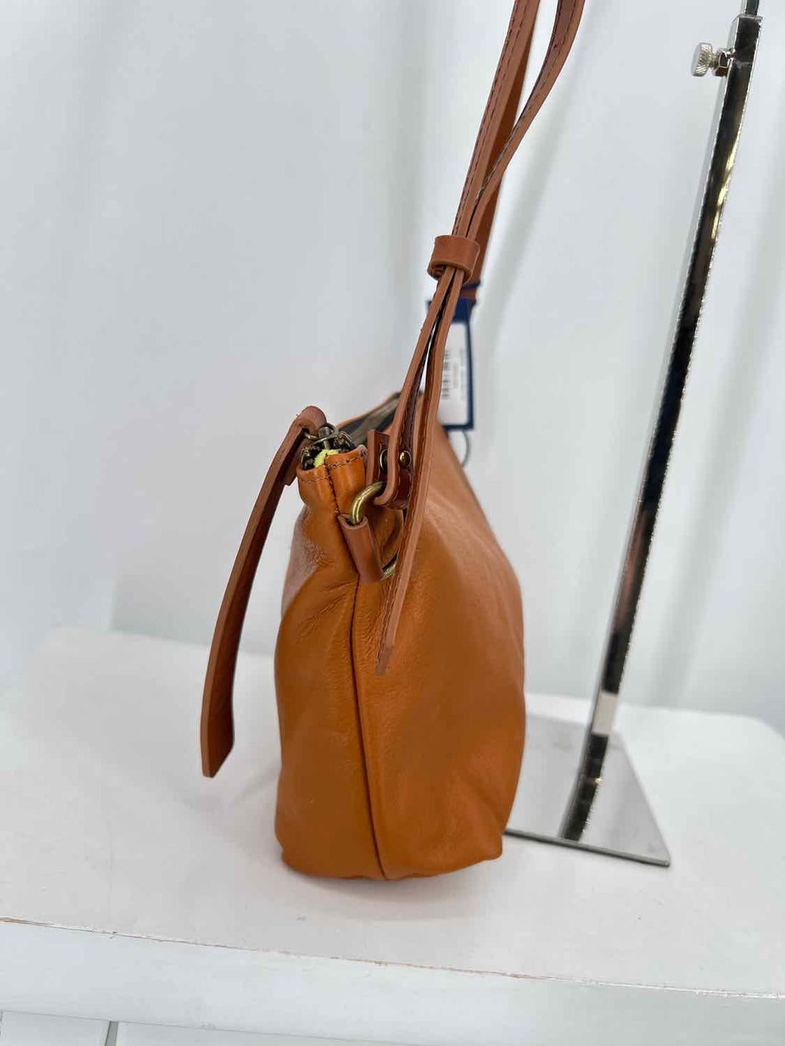 Parker Thatch Cognac Leather Crossbody