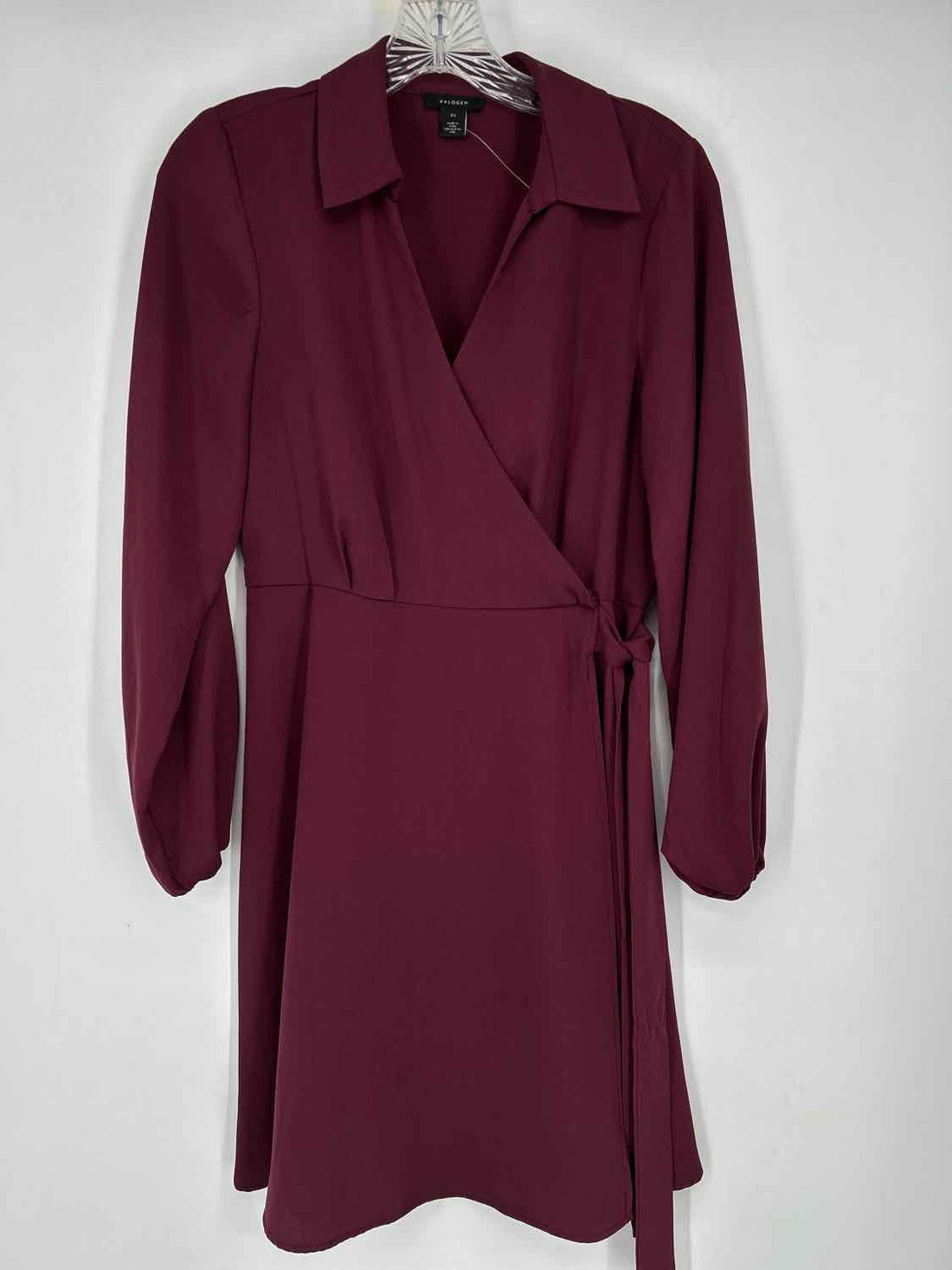 Halogen Size XS Purple Long Sleeve Dress