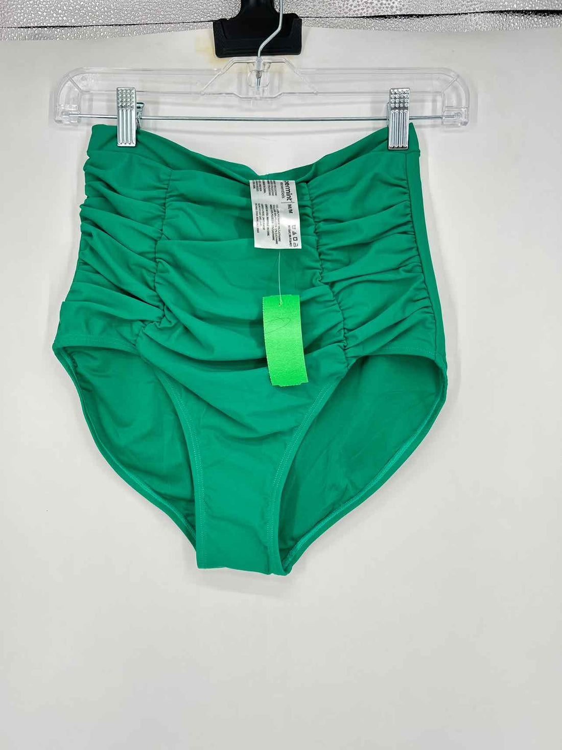 Shapermint Essentials Size M Green Swimsuit Bottom Only