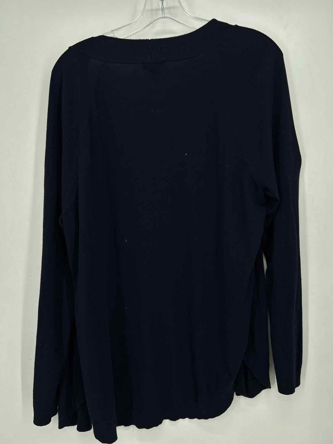 Talbots Size M Navy Cardigan