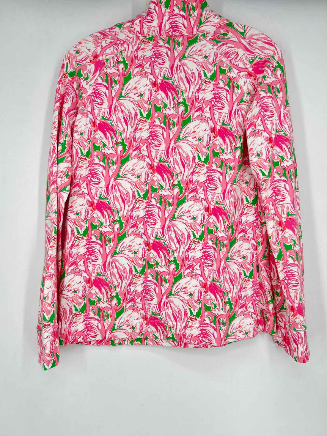 Lilly Pulitzer S Pink & Green Long Sleeve Lilly Pulitzer Top
