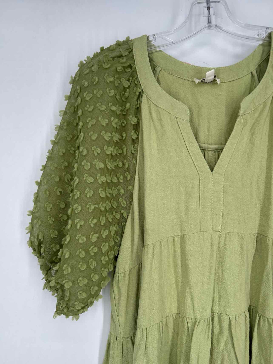 Umgee Size M Light Green Dress