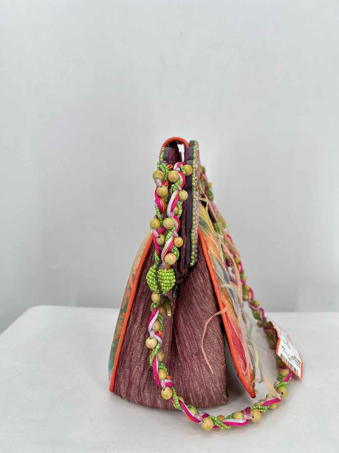 Mary Frances Rainbow Beaded Purse