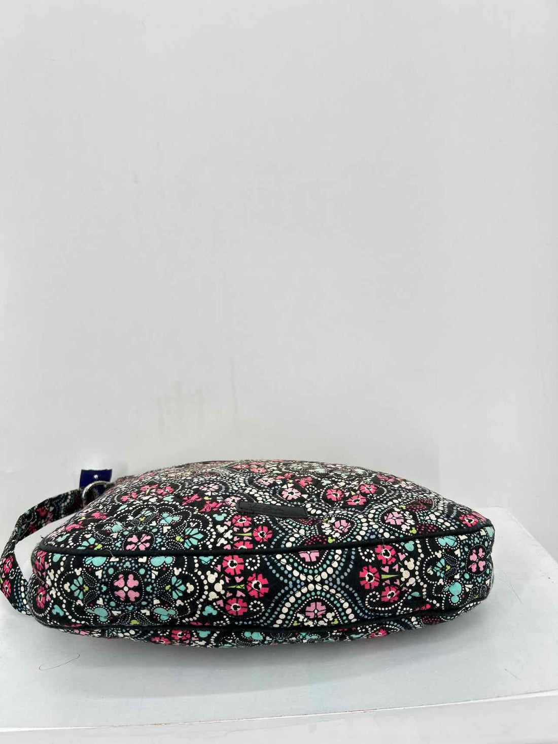 Vera Bradley Black & White Print Quilted As Is Crossbody
