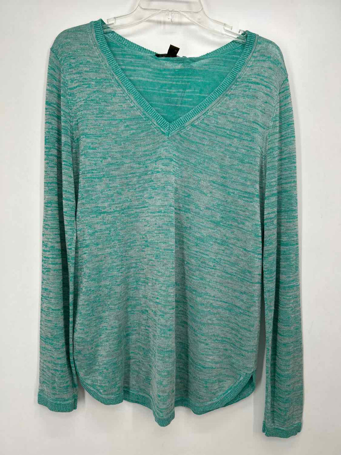 Tommy Bahama Size M Heathered Turquoise Long Sleeve