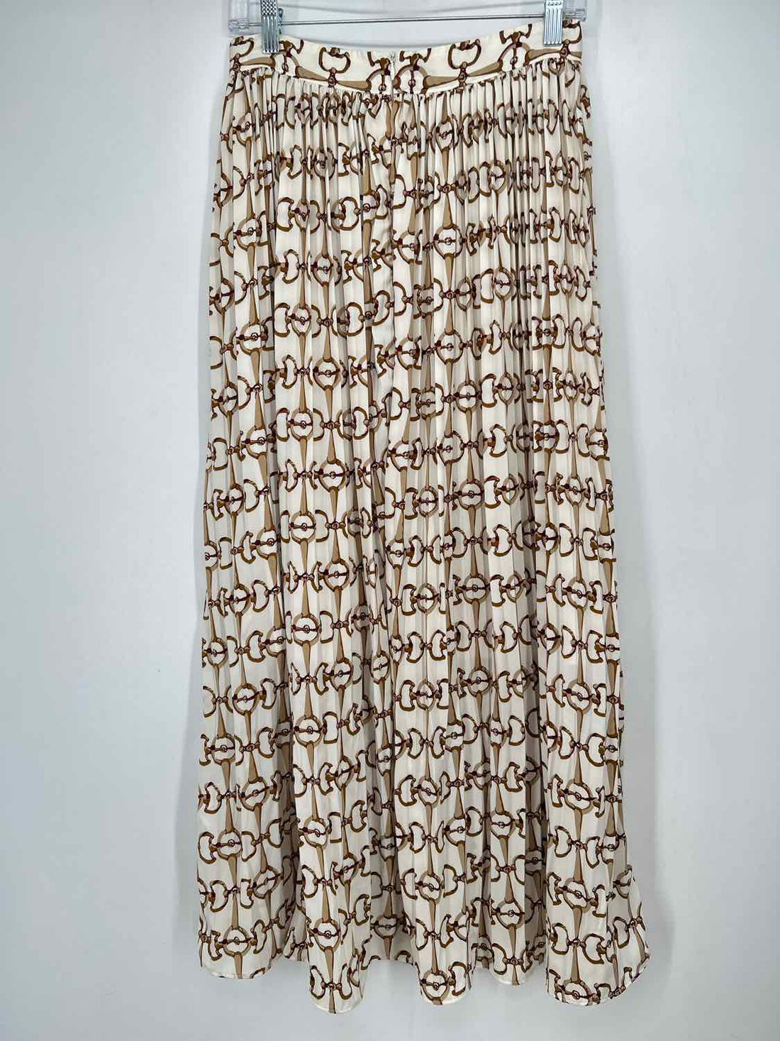 Banana Republic Size 4 Ivory & Brown Floral Skirts