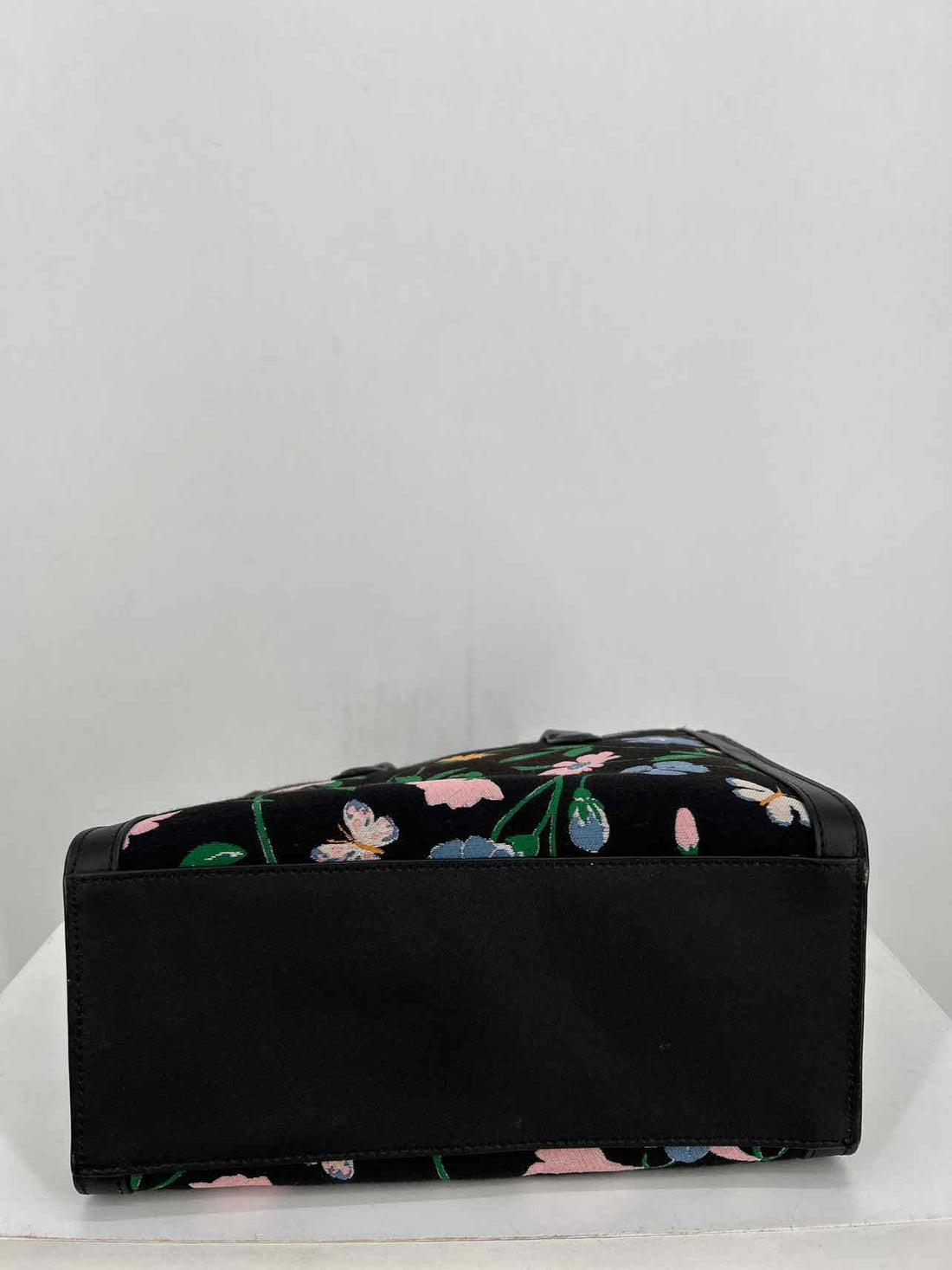 Kate Spade Black Floral Canvas Crossbody
