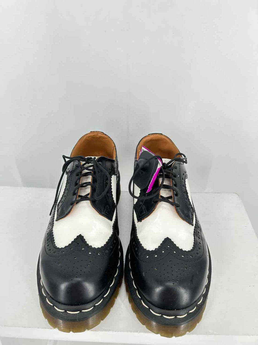 Dr. Martens Women Size 10 Black & White Loafers