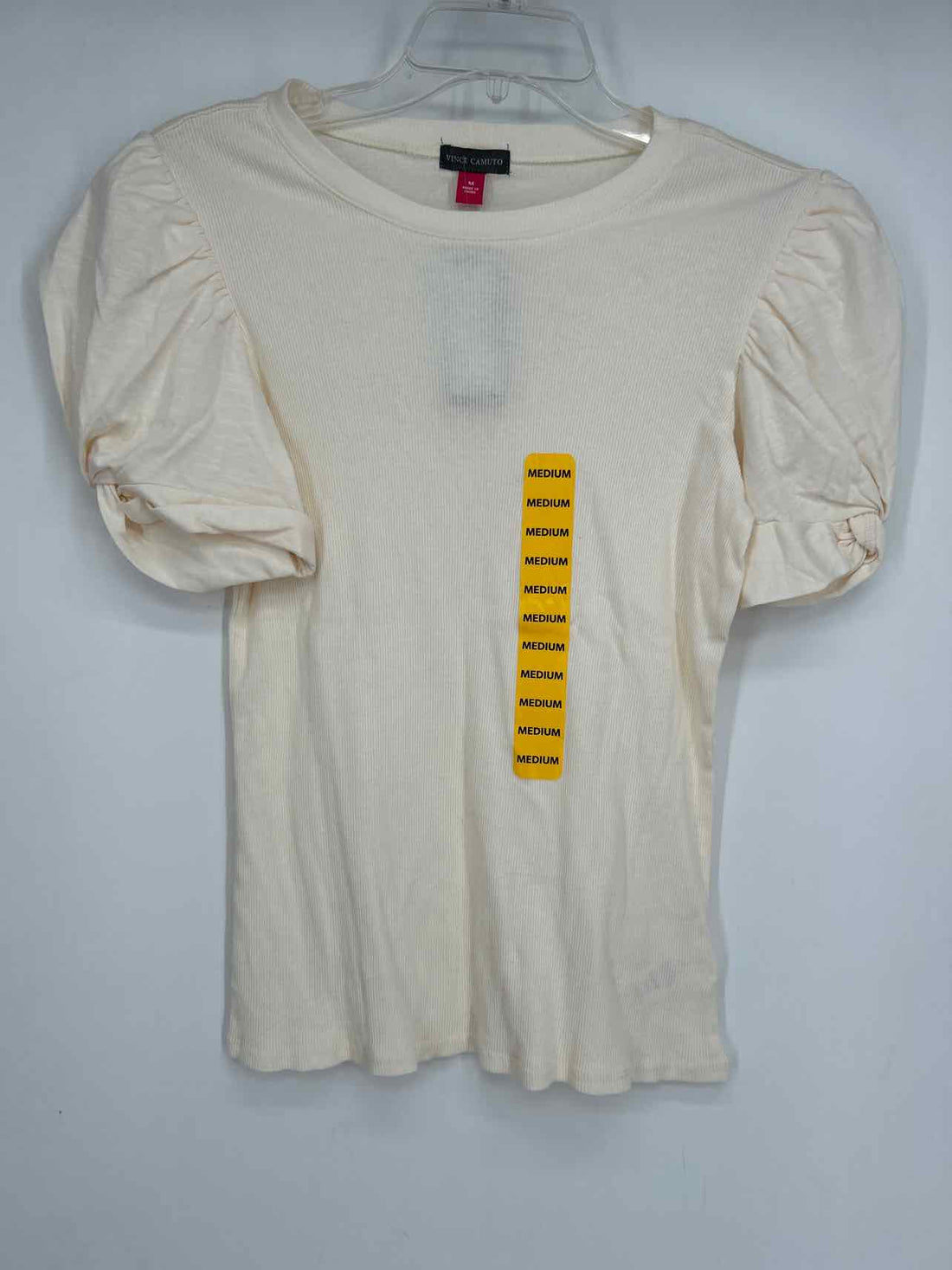 Vince Camuto Size M Beige NWT Short Sleeve