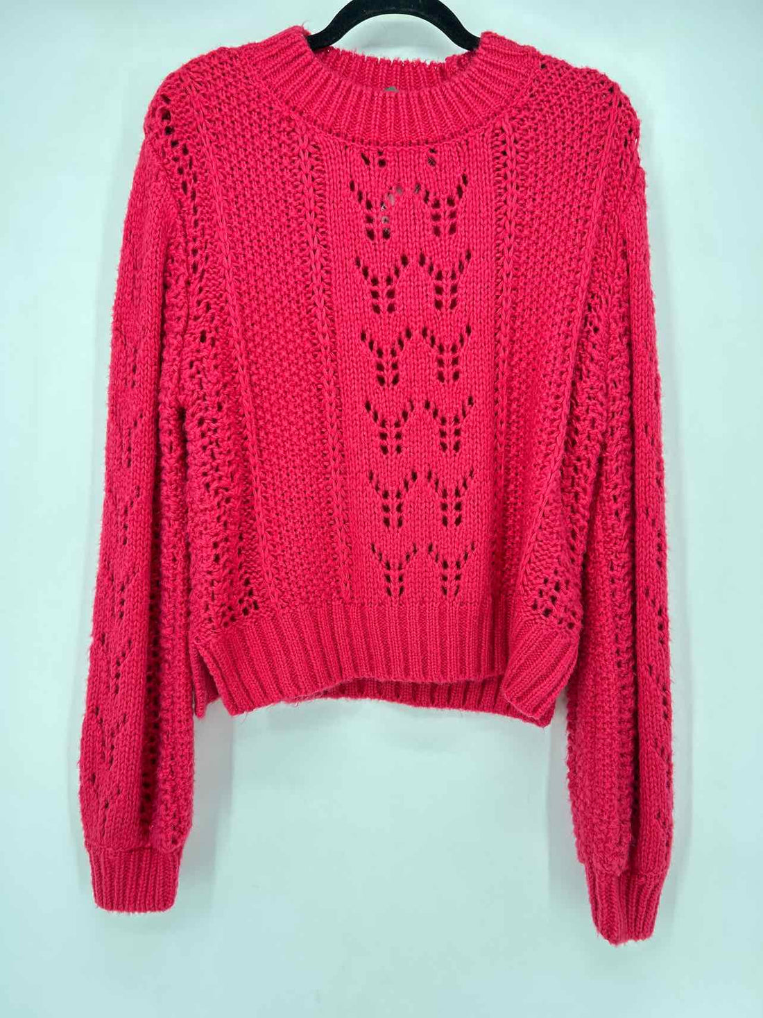 Alya Size L Fuschia Sweater