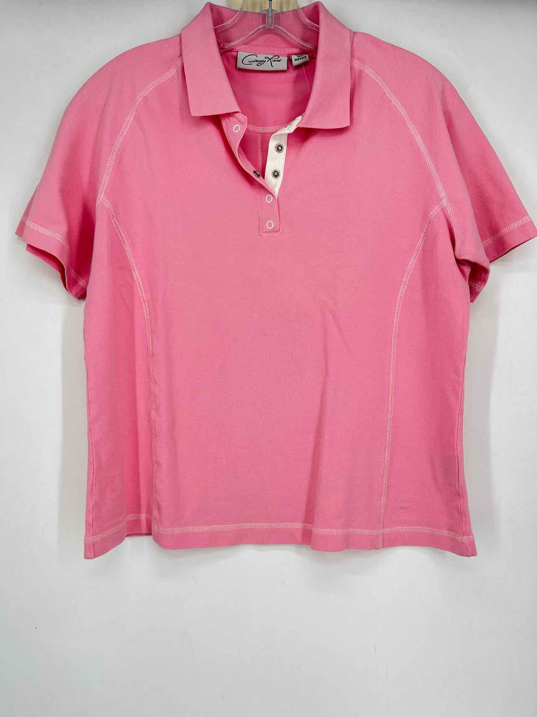 Cindy Reid Size L Pink Short Sleeve