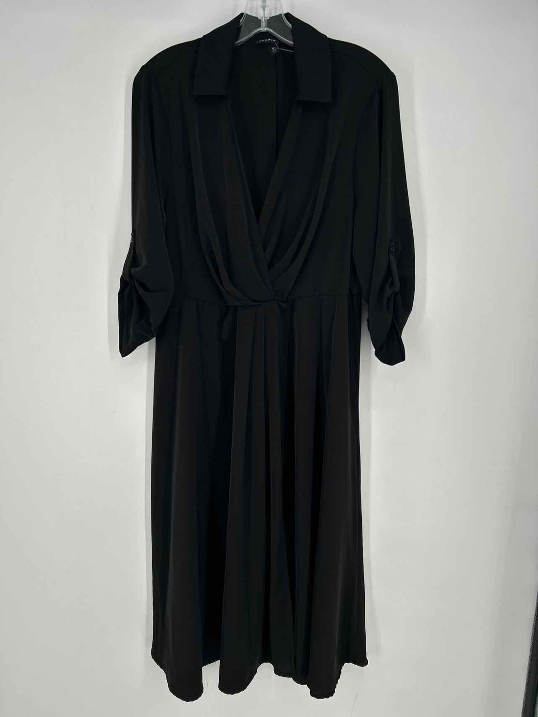 Torrid Size 0 Black Long Sleeve Dress
