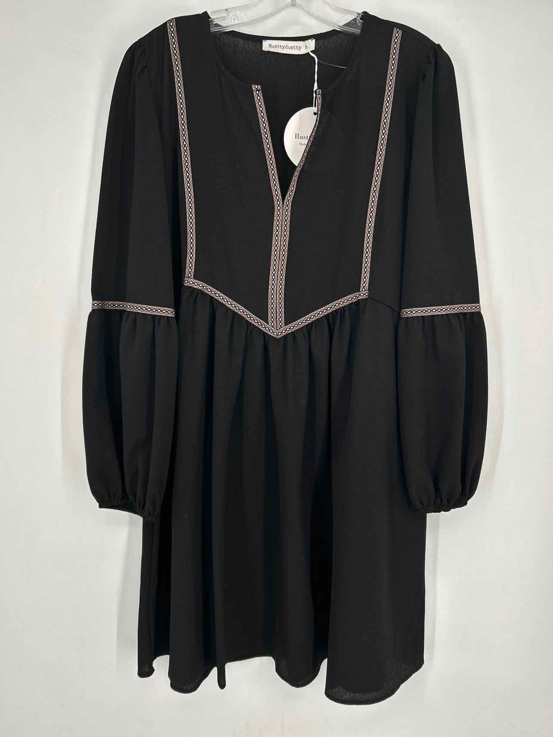 Rusttydustty Size XL Black NWT Dress
