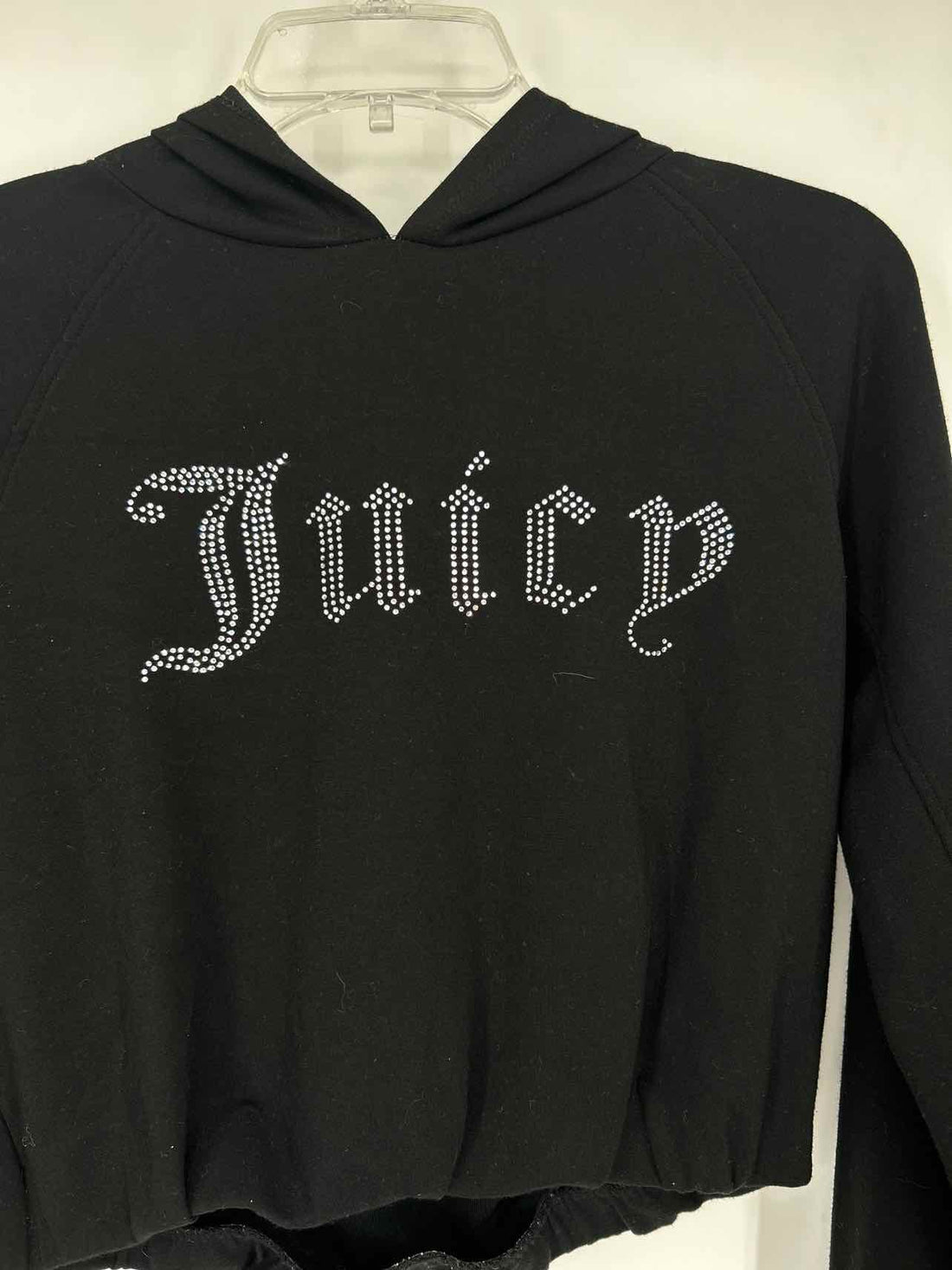 Juicy Couture Sport Size S Black Rhinestone Active Hoodies