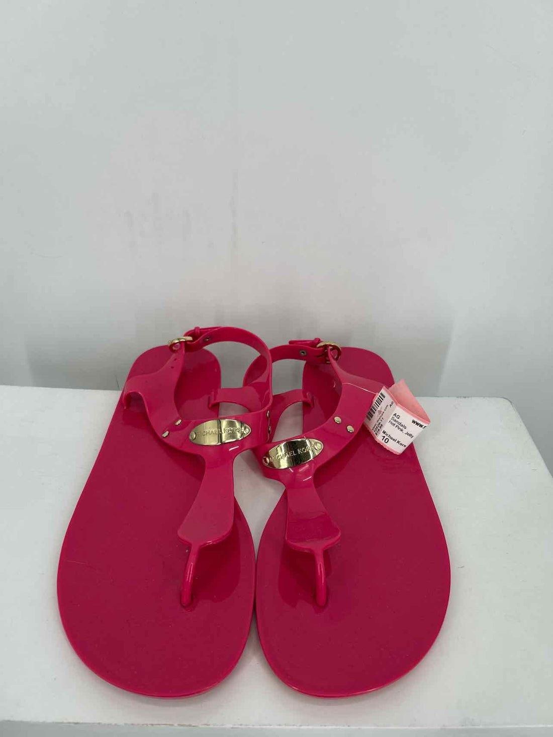 Michael Kors Women Size 10 Hot Pink Jelly Sandals