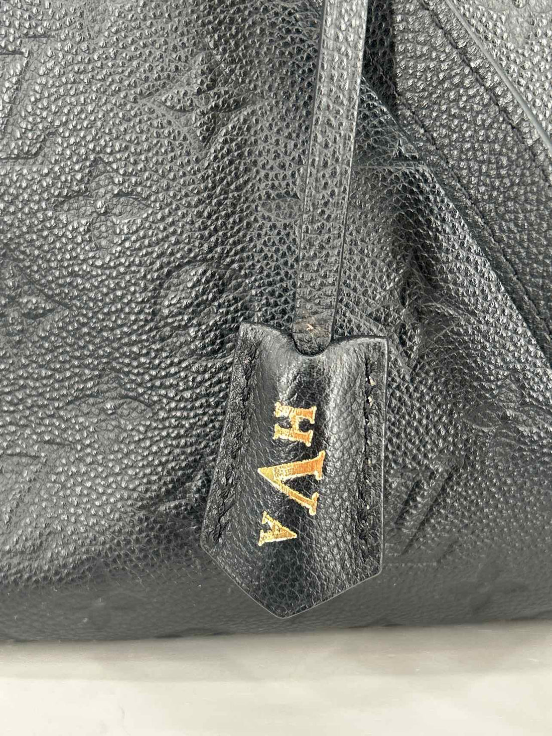 Louis Vuitton Black Leather Good LUXURY