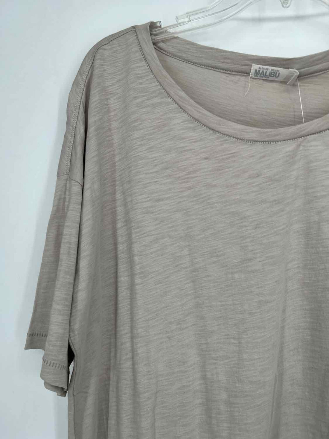 Barefoot Dreams Size XL Light Gray Short Sleeve