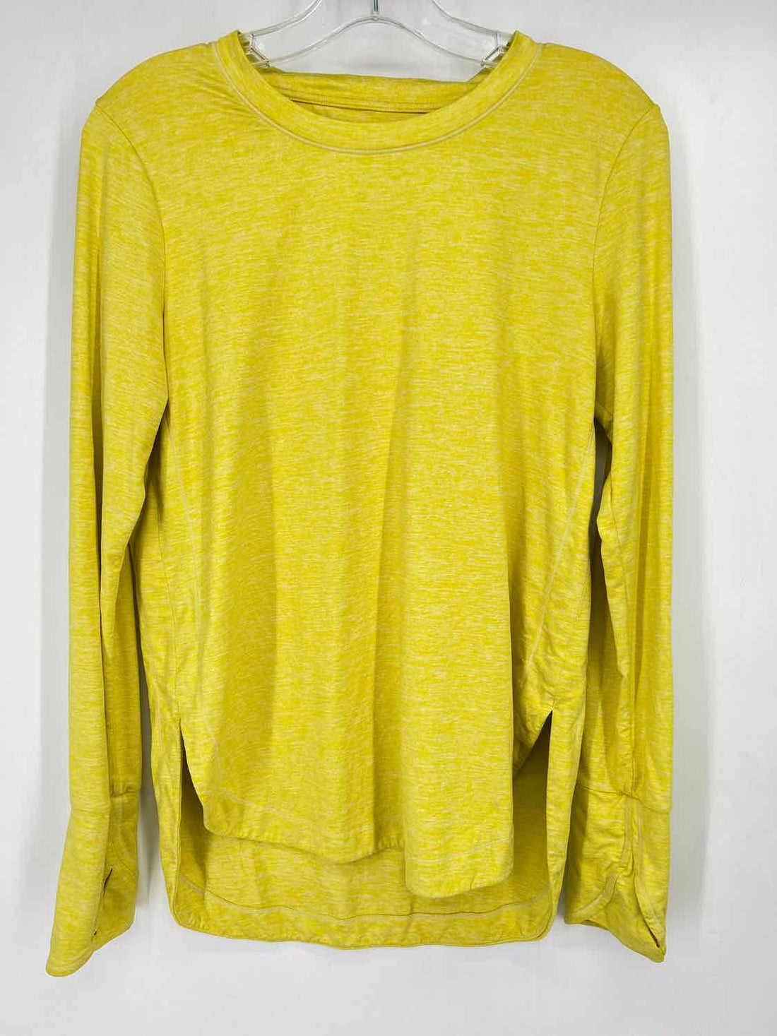 Athleta Size S Yellow Long Sleeve Active Tops