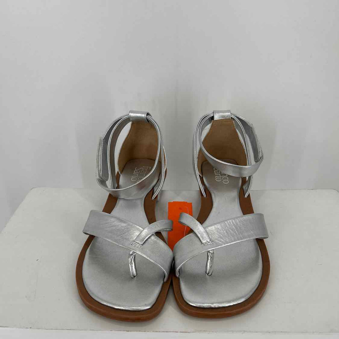 Franco Sarto Women Size 9 Silver Sandals