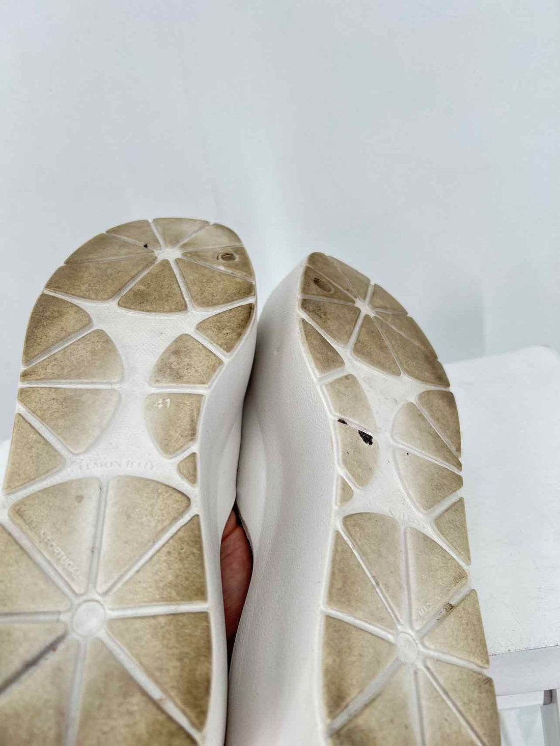 Lemon Jelly Women Size 41 White Platforms