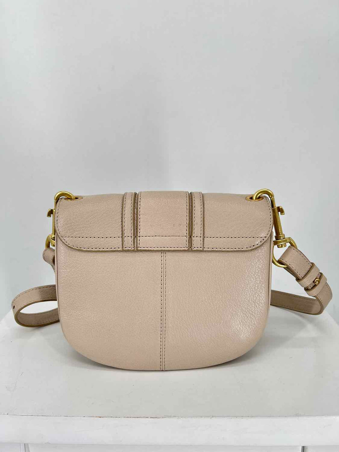 See By Chloe Beige Leather Pre Owned Crossbody