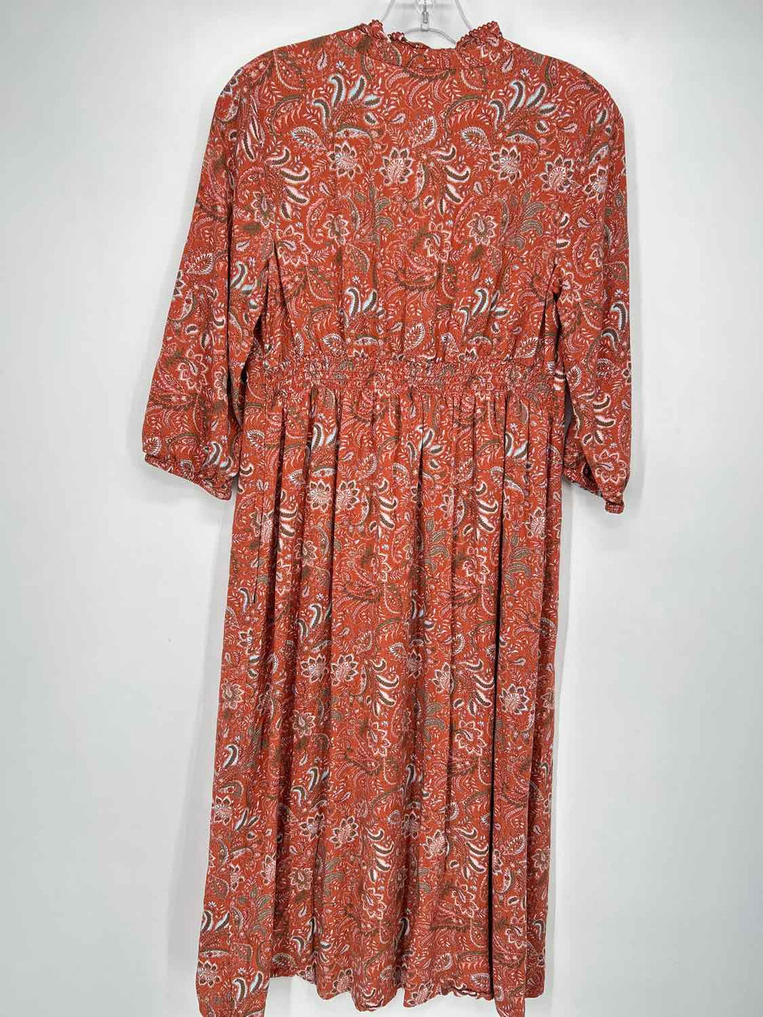 J Jill Size XS Terracotta Print Dress