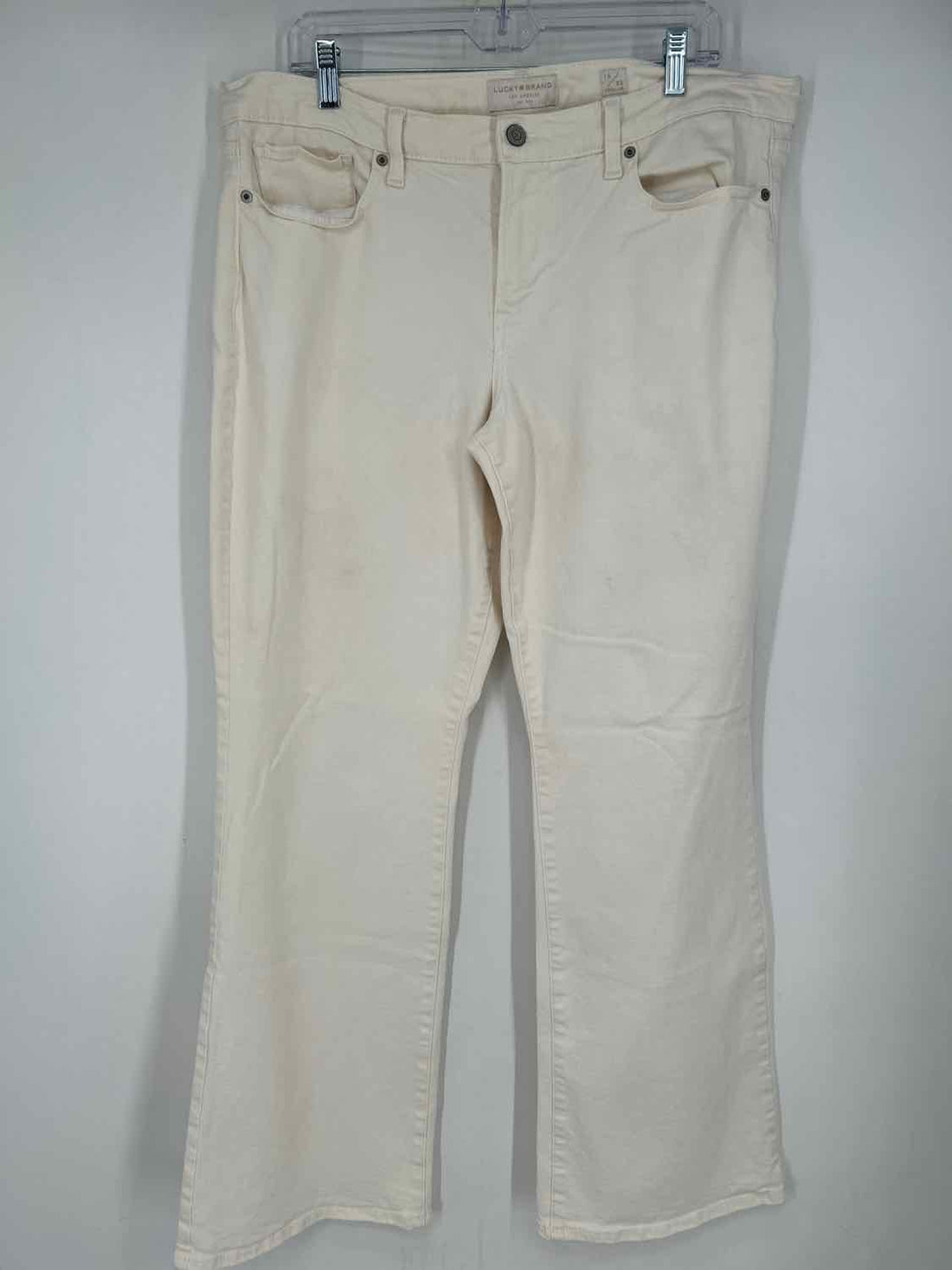Lucky Brand Size 14 Off White Jeans