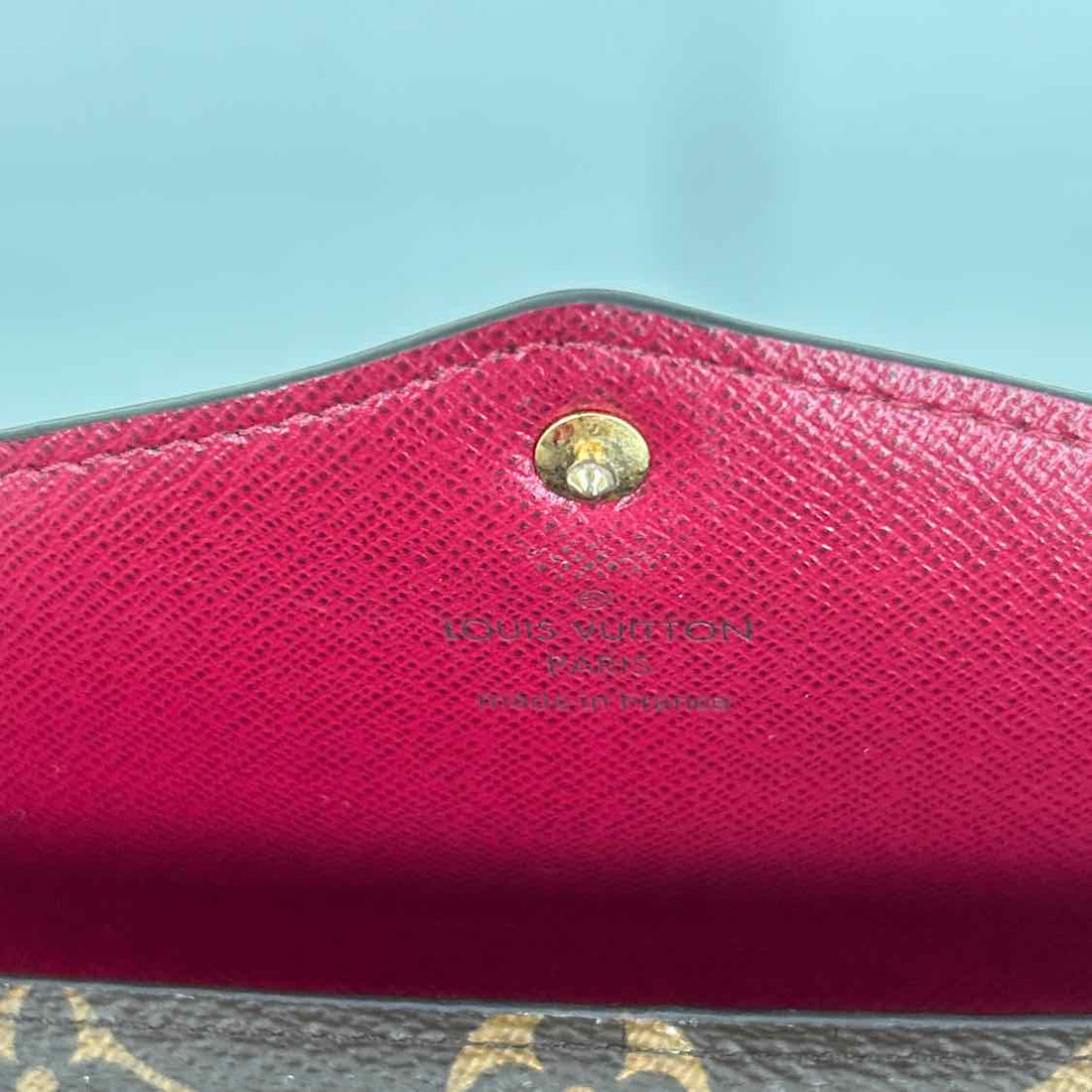 Louis Vuitton Sarah Envelope Monogram Wallet  LUXURY