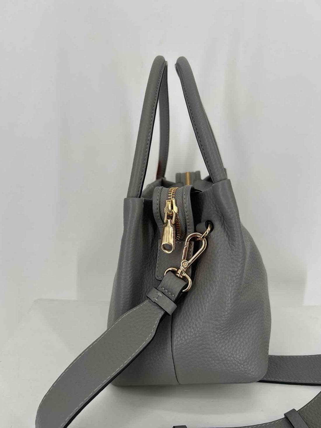 Radley London Gray Leather Pre Owned Crossbody