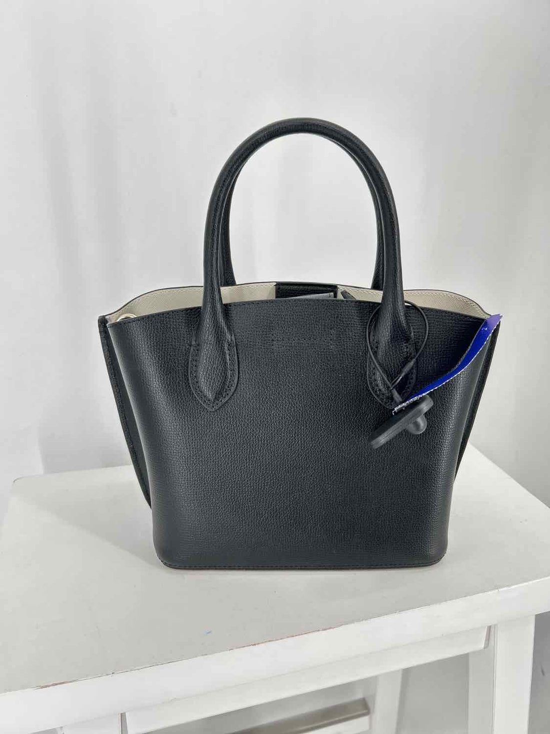 Kate Spade New York black pebled leather Suite Crossbody tote