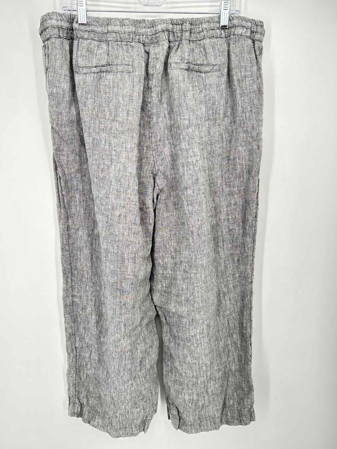 Charter Club Size XL Gray Linen Pants